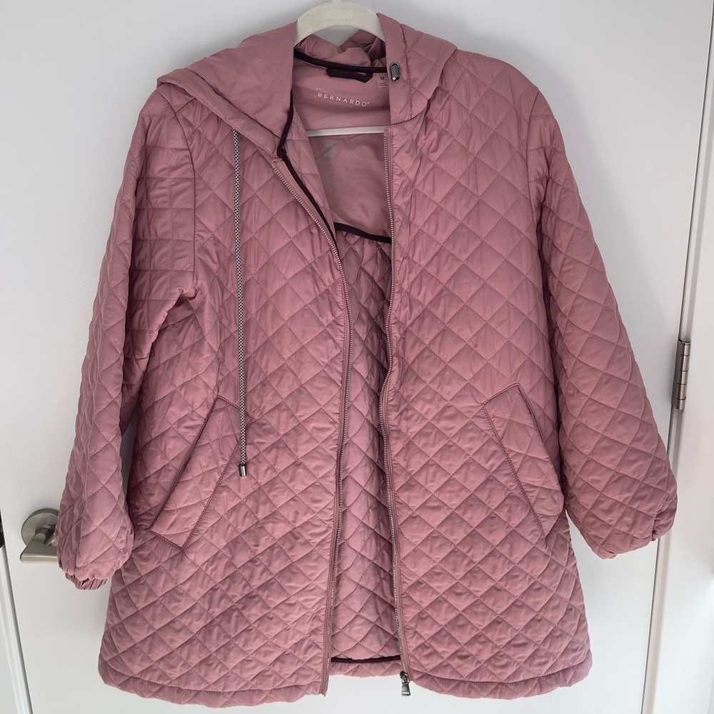 Bernando Women's Pink Quilted Jacket